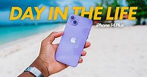 iPhone 14 Plus Real Day In The Life Review (Battery & Camera Test) - 1 Year Later!