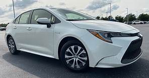 2021 Toyota Corolla Hybrid LE Test Drive & Review