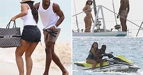 Wilfried Zaha enjoys break with stunning girlfriend on Barbados holiday