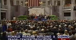 Dedication of Ronald Reagan Building