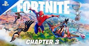 Fortnite - Chapter 3 Season 1 Launch Trailer | PS5, PS4