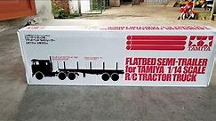 Tamiya 1/14 Trailer Container | RC TRACTOR Truck 6x4 SCANIA