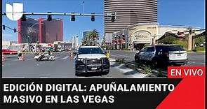 En vivo: ¡Apuñalamiento masivo en Las Vegas con un saldo fatal: 2 muertos y 6 heridos!