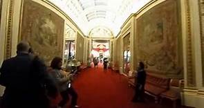 Gli interni di Buckingham Palace a 360 gradi