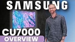 2023 Samsung CU7000 LED TV Overview