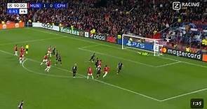 Jordan Larsson Penalty Missed,Manchester United vs København (1-0) All Goals and Extended Highlights