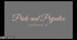 Pride and Prejudice - Chapter 26 [Audiobook]