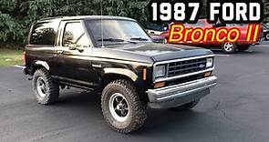 RETRO REVIEW: A look back in time at the 1987 Ford Bronco II