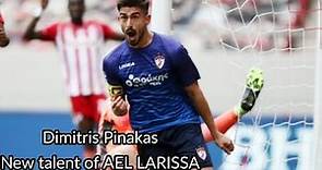 Dimitris Pinakas|New talent of AEL LARISSA|Highlights|