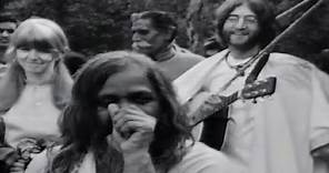 The Beatles at Maharishi Mahesh Yogi's ashram 1968 [HD]