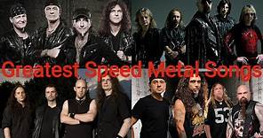Top 25 Greatest Speed Metal Songs Of All Time