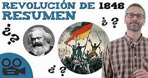 Resumen de la revolución de 1848