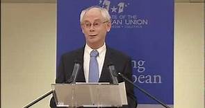 Herman Van Rompuy on GREECE