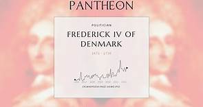 Frederick IV of Denmark Biography - King of Denmark and Norway from 1699 to 1730