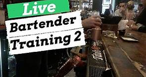 Become a Bartender: Live Training Part 2