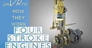 How Four Stroke Engines Work (How It Works - 4 Stroke)