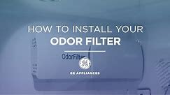 Odor Filter Installation on GE Café Series Refrigerator
