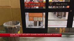 Home Depot security guard shoots suspected shoplifter