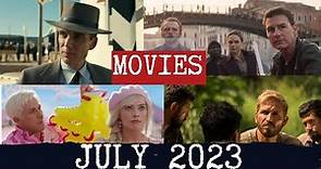 Upcoming Movies of July 2023