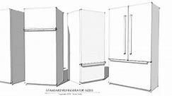Australian Standard Refrigerator Sizes