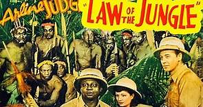 Law of the Jungle Adventure Movie || Arline Judge, John 'Dusty' King, Mantan Moreland