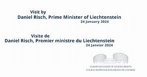 Visit by Daniel Risch, Prime Minister of Liechtenstein