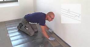 Come installare il pavimento in vinile Quick Step