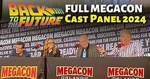 Back To The Future Full Cast Reunion Panel MEGACON Orlando 2024 | Michael J Fox & Christopher Lloyd