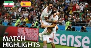 IR Iran v Spain | 2018 FIFA World Cup | Match Highlights
