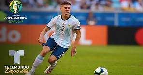 Juan Marcos Foyth: "Sentí que el penal contra Argentina fue injusto" | Copa América | Telemundo