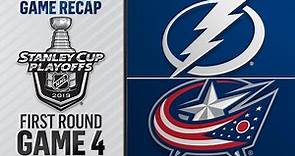 Blue Jackets complete stunning sweep of Lightning