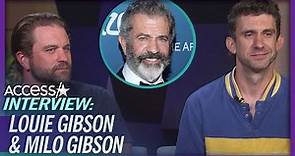Mel Gibson's Sons Louie & Milo Get Candid About Growing Up w/ Famous Dad