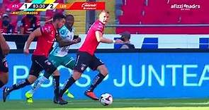 Gol de E. Zaldivar | Atlas 1 - 2 León | Liga MX - Guard1anes 2021 - Jornada 14 | LIGA BBVA MX
