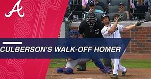 Culberson clubs walk-off homer to lead Braves to win