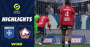 AJ AUXERRE - LOSC LILLE (1 - 1) - Highlights - (AJA - LOSC) / 2022-2023
