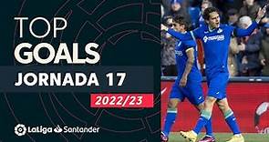 LaLiga TOP 5 Goles Jornada 17 LaLiga Santander 2022/2023