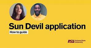 How to apply to ASU Online - Introduction