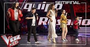 Rosario y sus talents cantan 'Vamos a dejarlo así' | Semifinal | La Voz Kids Antena 3 2019