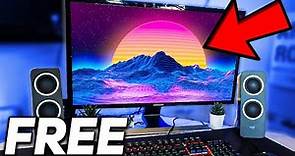 How To Get Live Wallpapers On PC For Free (Animated Wallpapers)