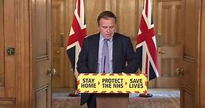 Watch Live: Environment Secretary George Eustice Delivers Daily Coronavirus Briefing