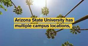 Conocé los campus universitarios de Arizona State University