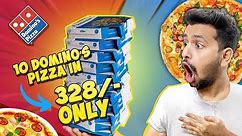 10 Domino’s Pizza in just Rs 328/- only 😱 (Latest Offer)
