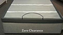 Zero Clearance by Leggett & Platt Adjustable Bed Bases For Storage or Bedroom Furniture