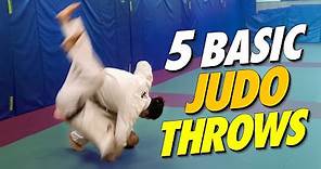 5 basic judo throws everyone should know