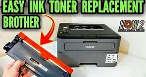 How To Replace Ink Cartridges Brother Printers! Ink Toner Installation Brother Printer TN660 TN630