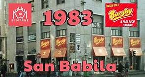 Milano 1983 - Anni '80 - Il Burghy di Piazza San Babila