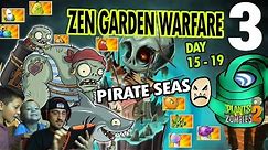 Dad & Mike play PVZ Zen Garden Warfare! Pirate Seas Ballerina Days 15 16 17 18 19 (Prep 4 Ice Ages)