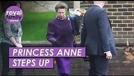 Princess Anne Visits Nottingham as King Receives Treatment