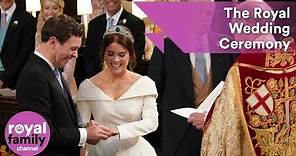 Royal Wedding Ceremony: Princess Eugenie and Jack Brooksbank tie the knot at Windsor Castle