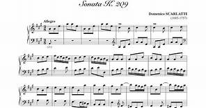 Scarlatti: Sonata in A major K. 209 - Anthony di Bonaventura, 1988